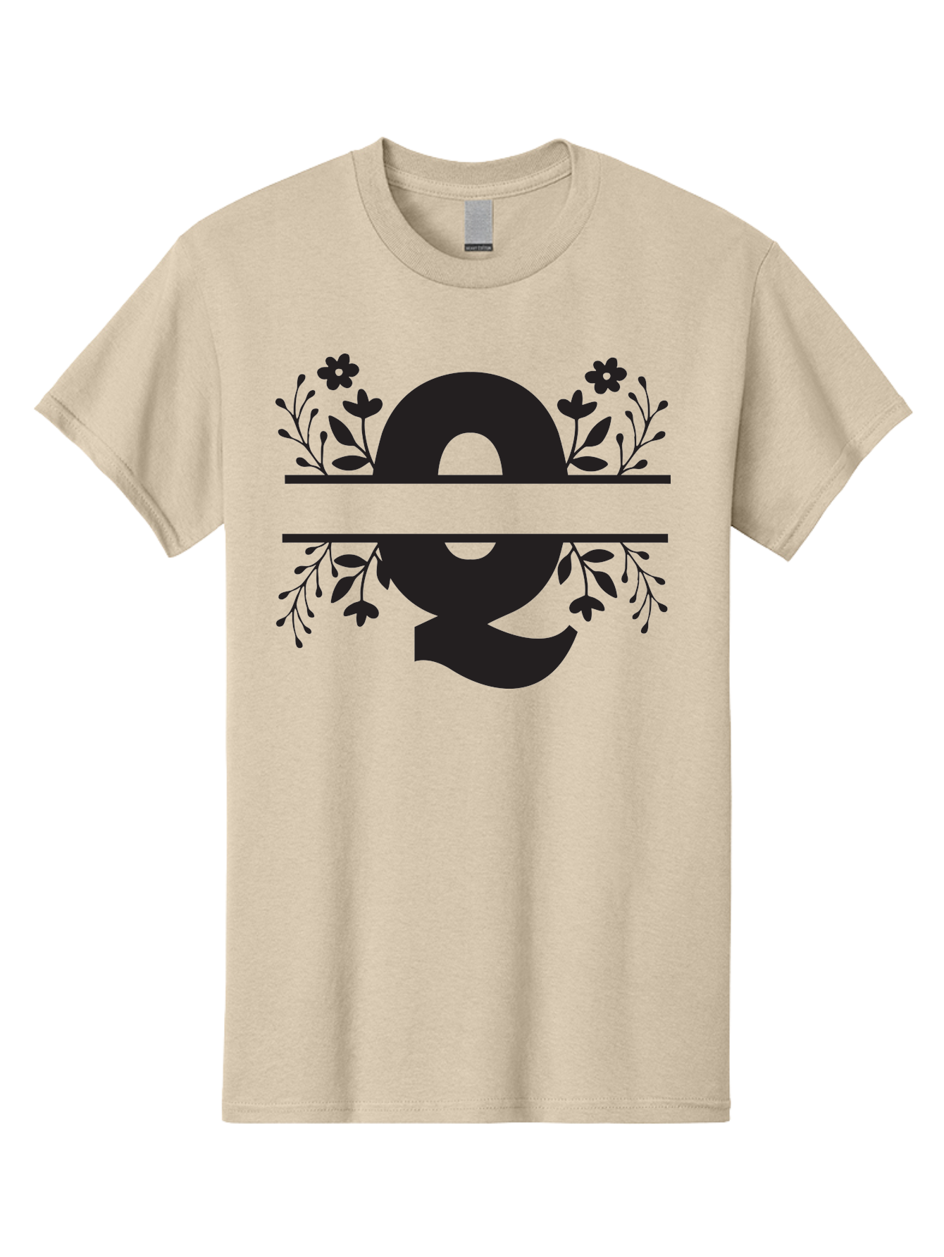 Omega-Symbol Men'S Graphic Tee, 100% Cotton, Comfortable Casual Summer Wear, Machine Washable, Omega Symbol, Greek Alphabet, Floral Elements, Greek Letter, Botanical Design, Logo Inspiration, Typography, Elegant Design, Symbolic Representation Aad070