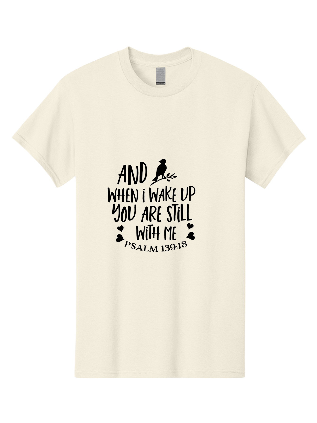 Psalm-139-18 Men'S Graphic Tee, 100% Cotton, Comfortable Casual Summer Wear, Machine Washable, Psalm 139:18, Inspirational Quote, Bible Verse, Faith-Based Design, Motivational Message, Spiritual Quote, God Is Good, Love Is Kind Aad105