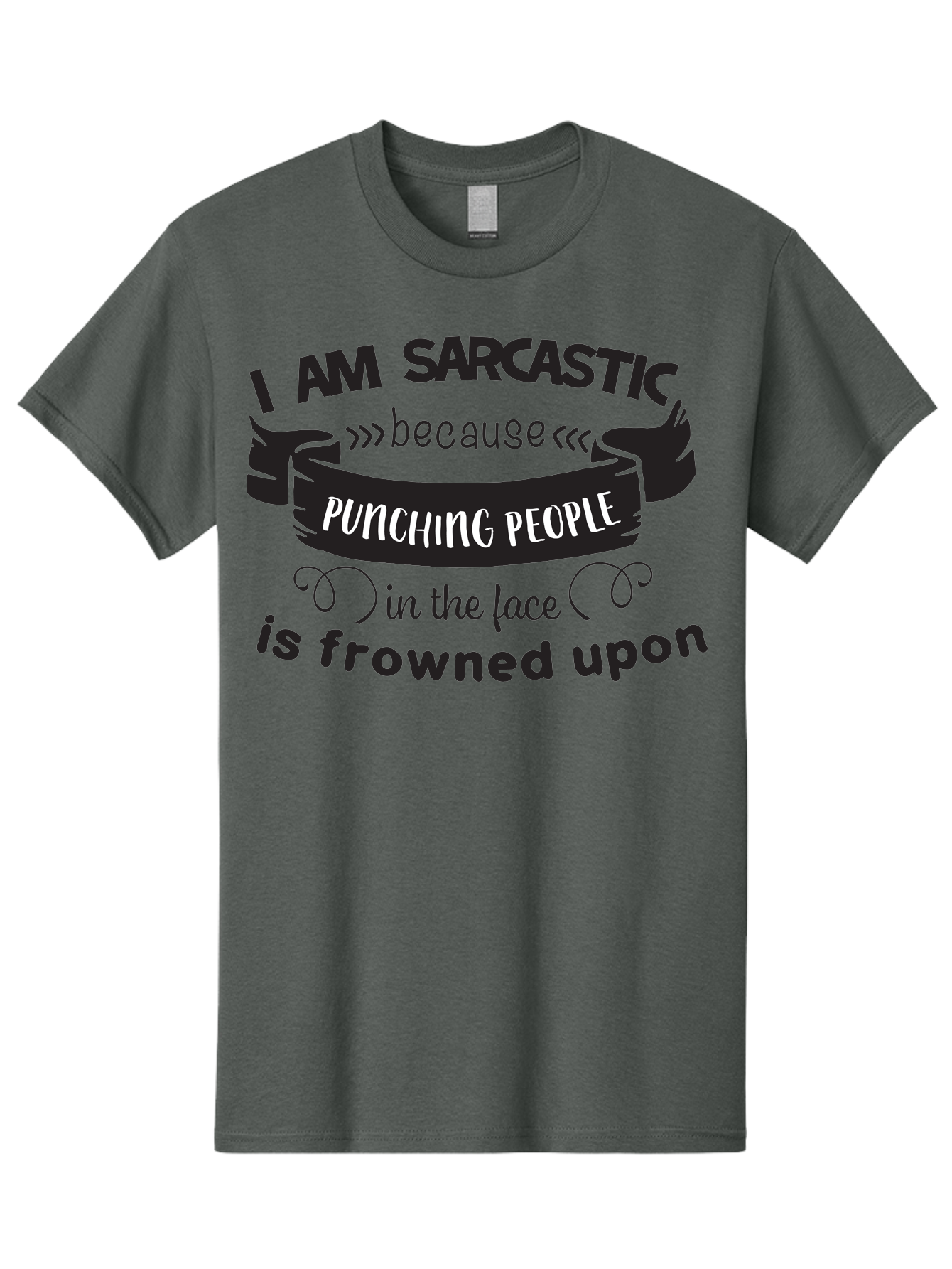 Sarcastic-Quote Men'S Graphic Tee, 100% Cotton, Comfortable Casual Summer Wear, Machine Washable, Sarcastic Quote, Funny Saying, Humorous Phrase, Snarky Humor, Witty Remark, Sass, Irony, Playful Banter, Cheeky Attitude Aad142