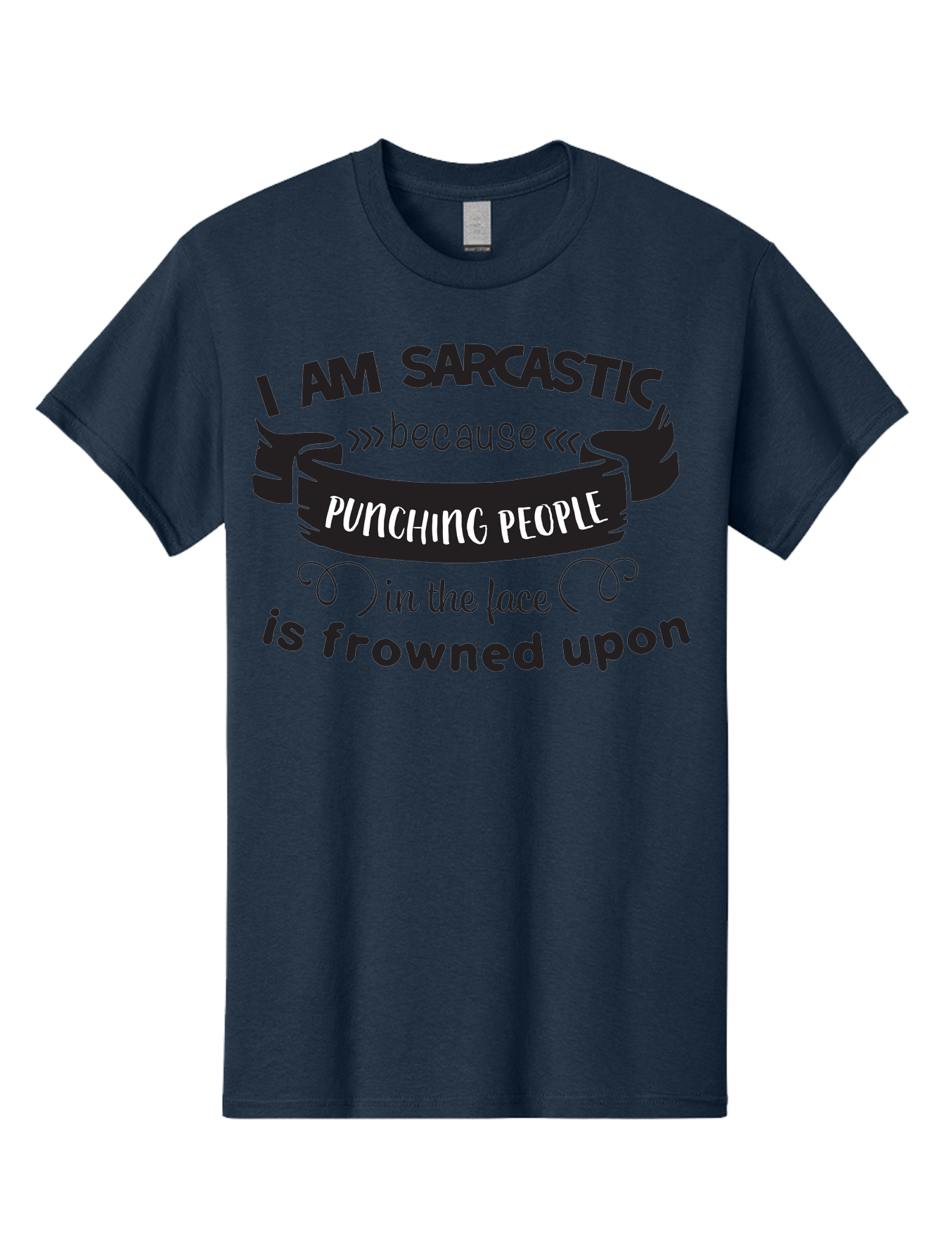 Sarcastic-Quote Men'S Graphic Tee, 100% Cotton, Comfortable Casual Summer Wear, Machine Washable, Sarcastic Quote, Funny Saying, Humorous Phrase, Snarky Humor, Witty Remark, Sass, Irony, Playful Banter, Cheeky Attitude Aad142