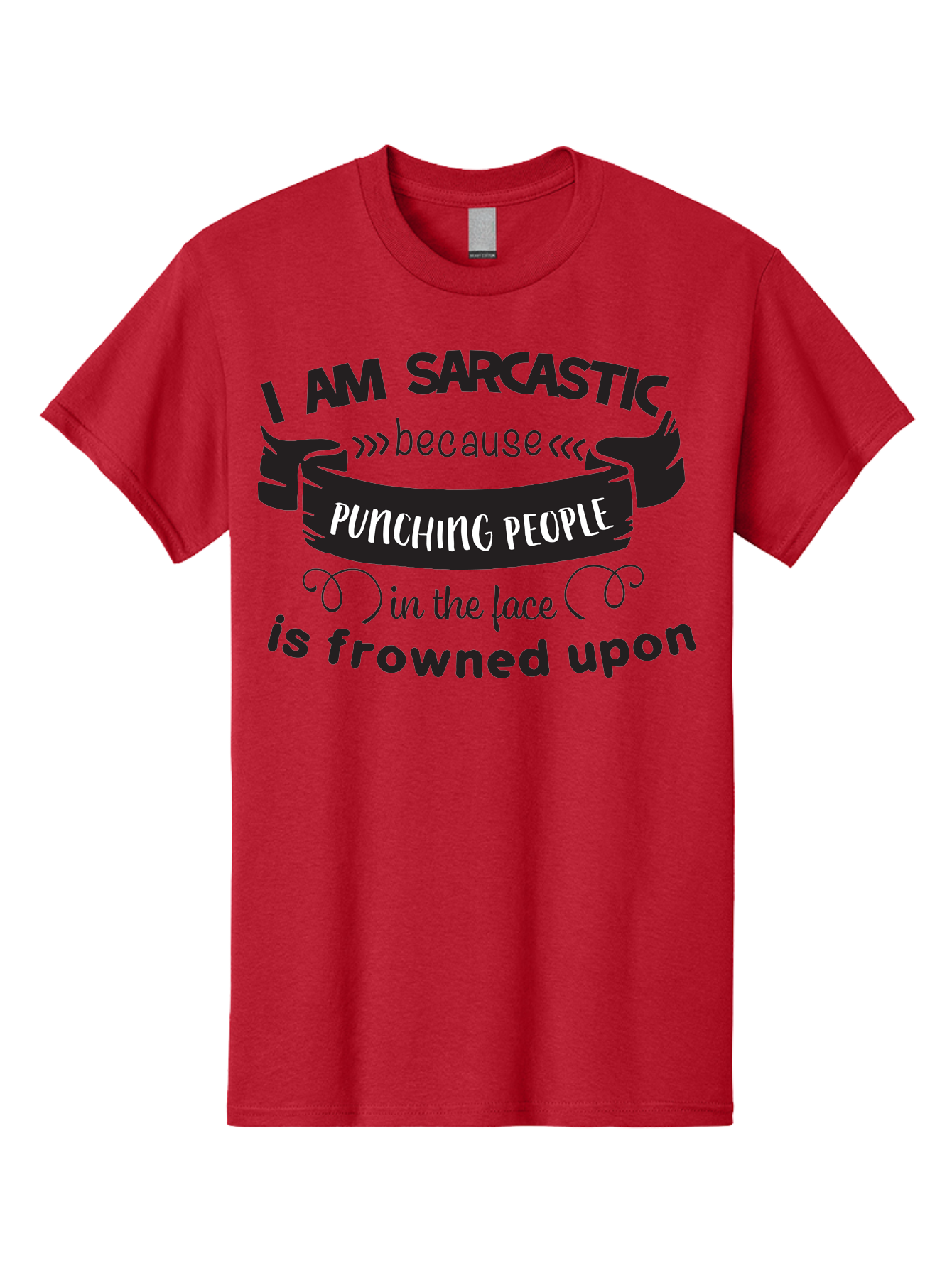 Sarcastic-Quote Men'S Graphic Tee, 100% Cotton, Comfortable Casual Summer Wear, Machine Washable, Sarcastic Quote, Funny Saying, Humorous Phrase, Snarky Humor, Witty Remark, Sass, Irony, Playful Banter, Cheeky Attitude Aad142