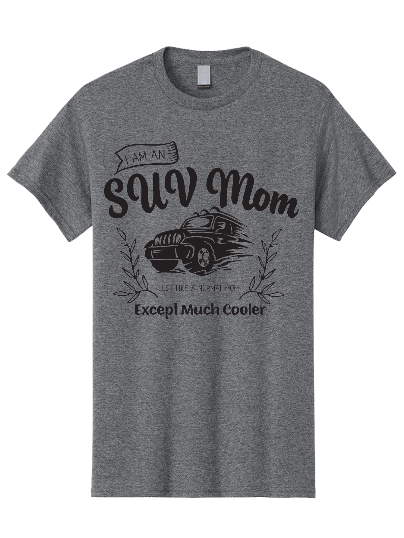 Suv-Mom Men'S Graphic Tee, 100% Cotton, Comfortable Casual Summer Wear, Machine Washable, Suv Mom, Cool Mom, Off-Road Mom, Adventurous Mom, Funny Mom Quote, Suv Graphic, Mom Life, Cool Mom Quote, Suv, Mom Aad213