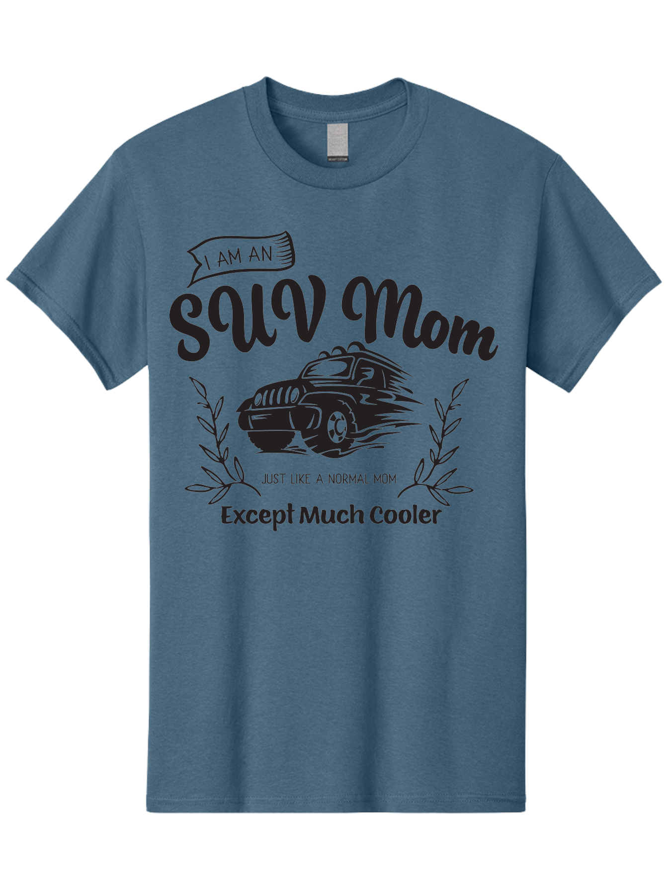 Suv-Mom Men'S Graphic Tee, 100% Cotton, Comfortable Casual Summer Wear, Machine Washable, Suv Mom, Cool Mom, Off-Road Mom, Adventurous Mom, Funny Mom Quote, Suv Graphic, Mom Life, Cool Mom Quote, Suv, Mom Aad213