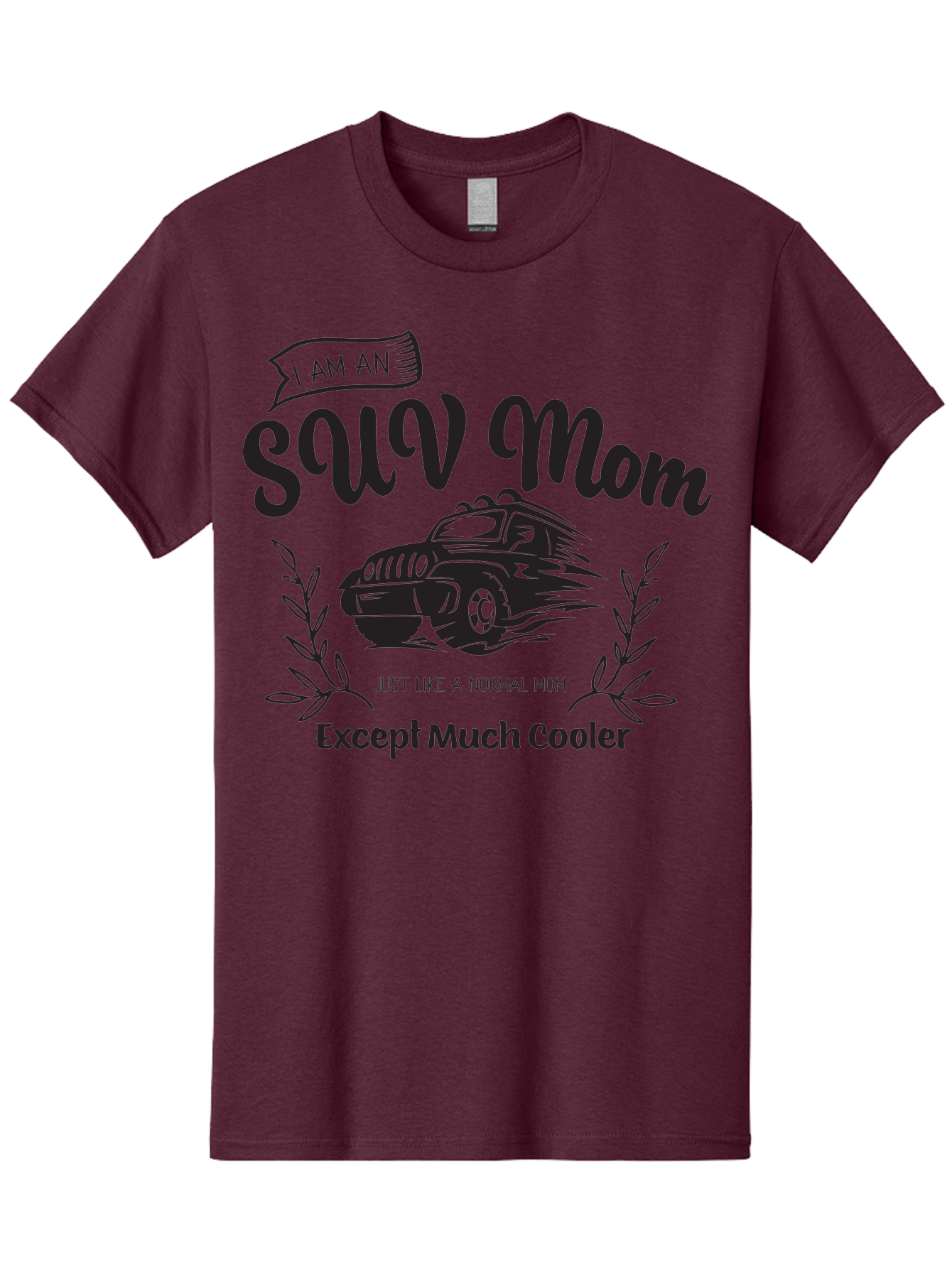 Suv-Mom Men'S Graphic Tee, 100% Cotton, Comfortable Casual Summer Wear, Machine Washable, Suv Mom, Cool Mom, Off-Road Mom, Adventurous Mom, Funny Mom Quote, Suv Graphic, Mom Life, Cool Mom Quote, Suv, Mom Aad213