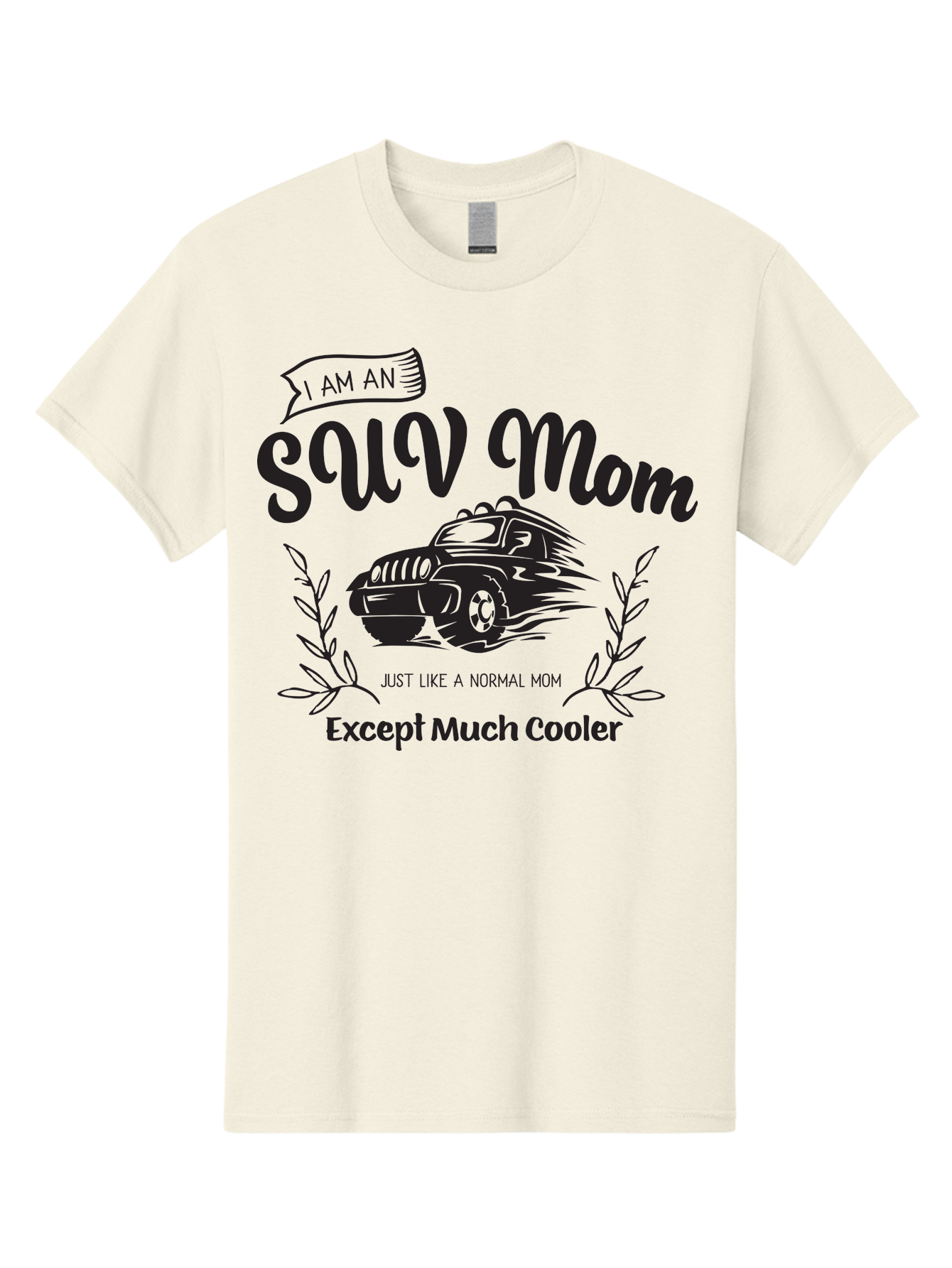 Suv-Mom Men'S Graphic Tee, 100% Cotton, Comfortable Casual Summer Wear, Machine Washable, Suv Mom, Cool Mom, Off-Road Mom, Adventurous Mom, Funny Mom Quote, Suv Graphic, Mom Life, Cool Mom Quote, Suv, Mom Aad213