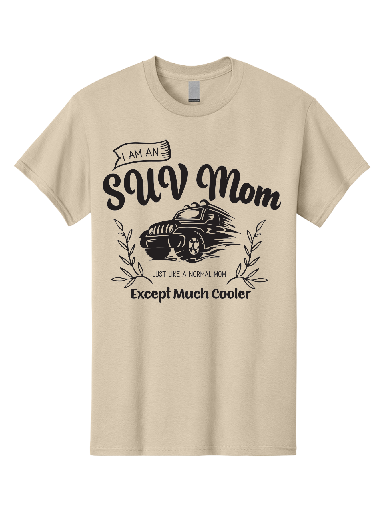 Suv-Mom Men'S Graphic Tee, 100% Cotton, Comfortable Casual Summer Wear, Machine Washable, Suv Mom, Cool Mom, Off-Road Mom, Adventurous Mom, Funny Mom Quote, Suv Graphic, Mom Life, Cool Mom Quote, Suv, Mom Aad213