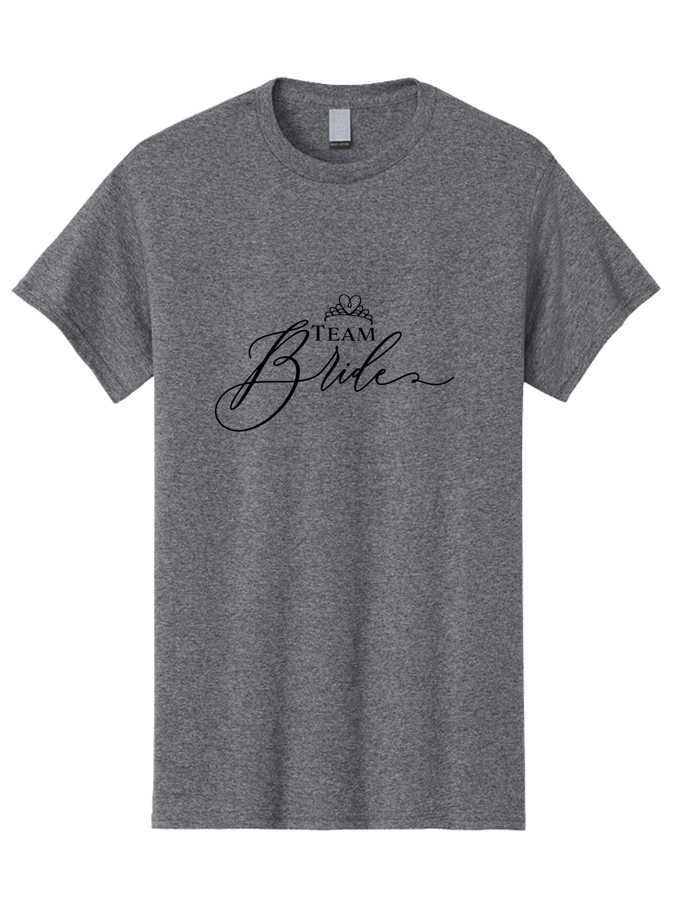 Team-Bride Men'S Graphic Tee, 100% Cotton, Comfortable Casual Summer Wear, Machine Washable, Wedding Squad, Bridal Party, Team Bride, Bachelorette Party, Bridesmaid Squad, Wedding Celebration, Girl Gang Aad224
