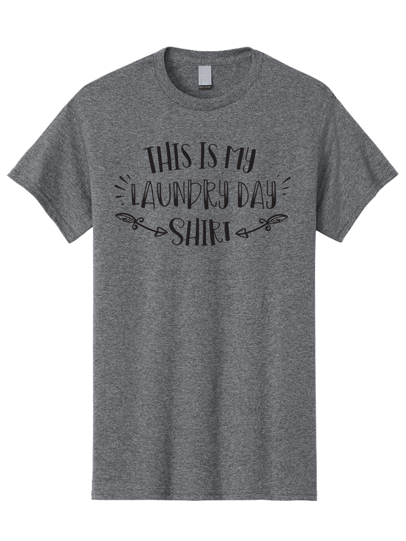 This-Is-My-Laundry-Day-Shirt Men'S Graphic Tee, 100% Cotton, Comfortable Casual Summer Wear, Machine Washable, Funny Laundry Quote, Quirky T-Shirt Design, Humorous Phrase, Playful Graphic, Creative Typography, Witty Saying, Novelty Apparel, Aad247