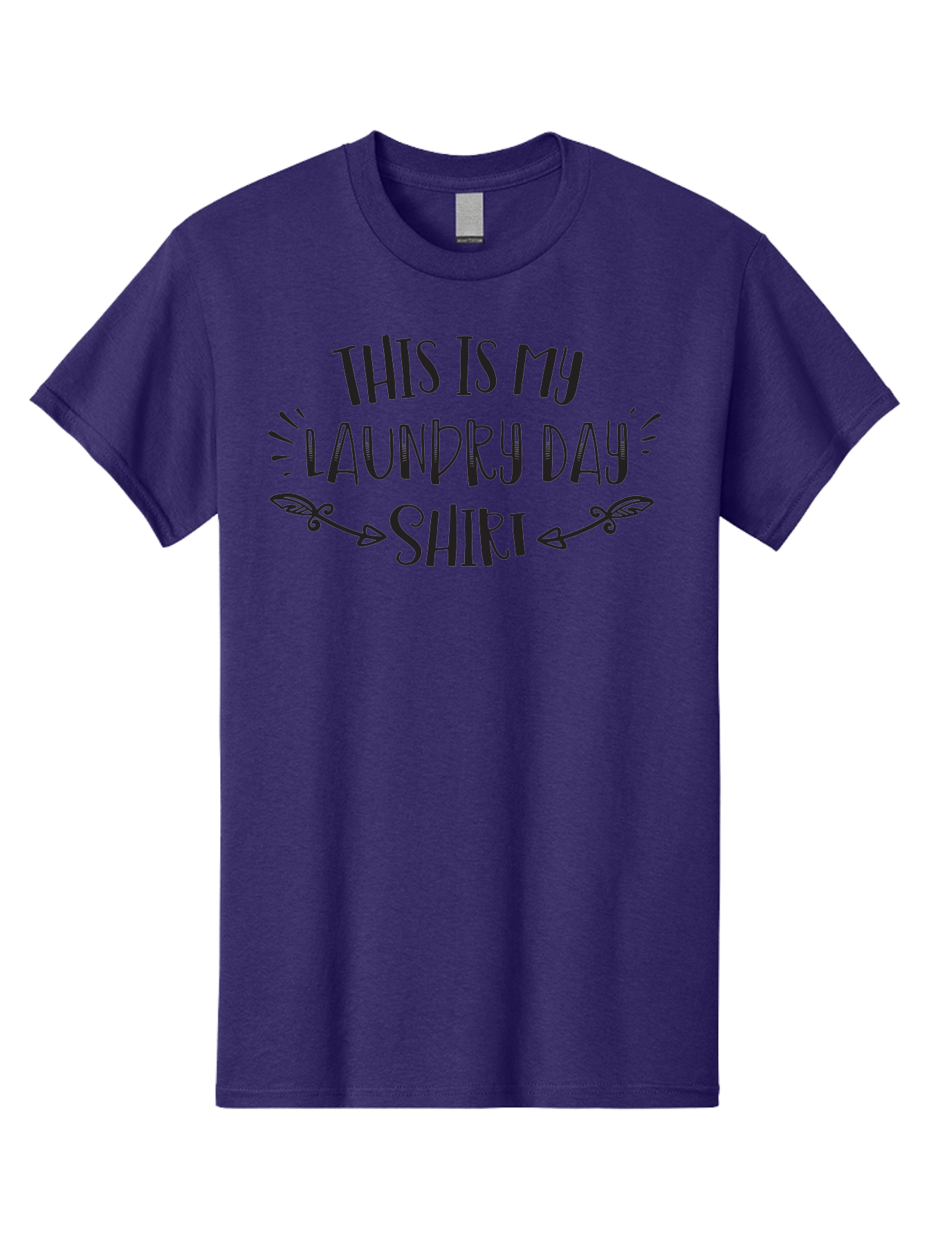 This-Is-My-Laundry-Day-Shirt Men'S Graphic Tee, 100% Cotton, Comfortable Casual Summer Wear, Machine Washable, Funny Laundry Quote, Quirky T-Shirt Design, Humorous Phrase, Playful Graphic, Creative Typography, Witty Saying, Novelty Apparel, Aad247