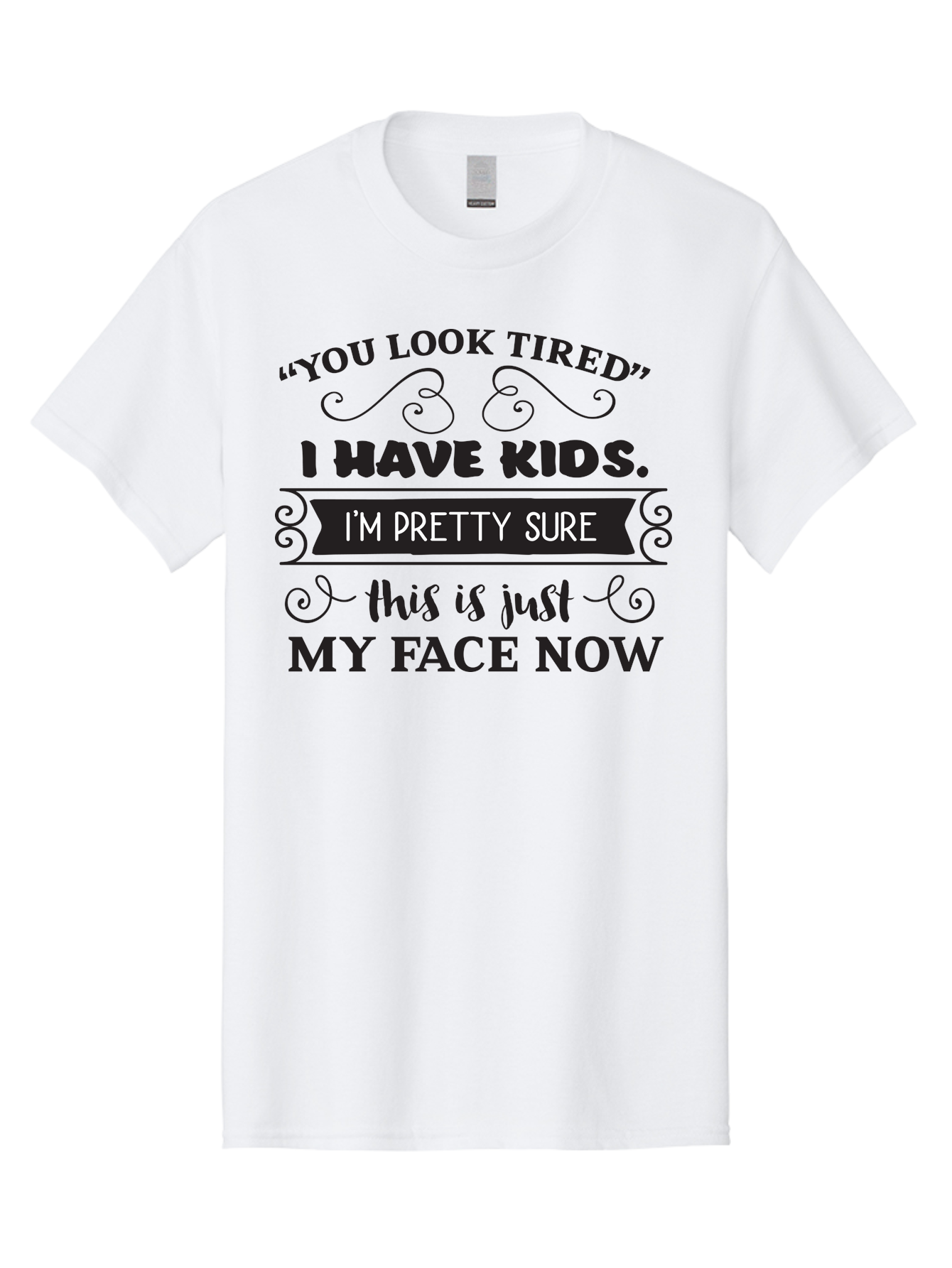 Tired-Parent Men'S Graphic Tee, 100% Cotton, Comfortable Casual Summer Wear, Machine Washable, Funny Quote, Parenting Humor, Tired Parents, Mom Life, Dad Jokes, Parenting Struggles, Humorous Sayings, Witty Remarks, Relatable Quotes, Aad260