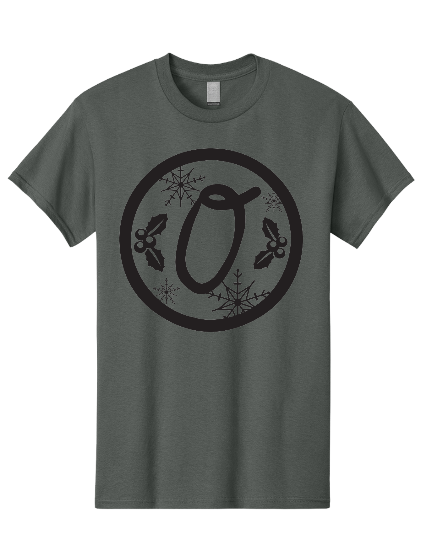 U-Ornament Men'S Graphic Tee, 100% Cotton, Comfortable Casual Summer Wear, Machine Washable, Christmas Ornaments, Festive Decorations, Holiday Symbols, Snowflakes, Holly Leaves, Winter Wonderland, Seasonal Decor Aad277