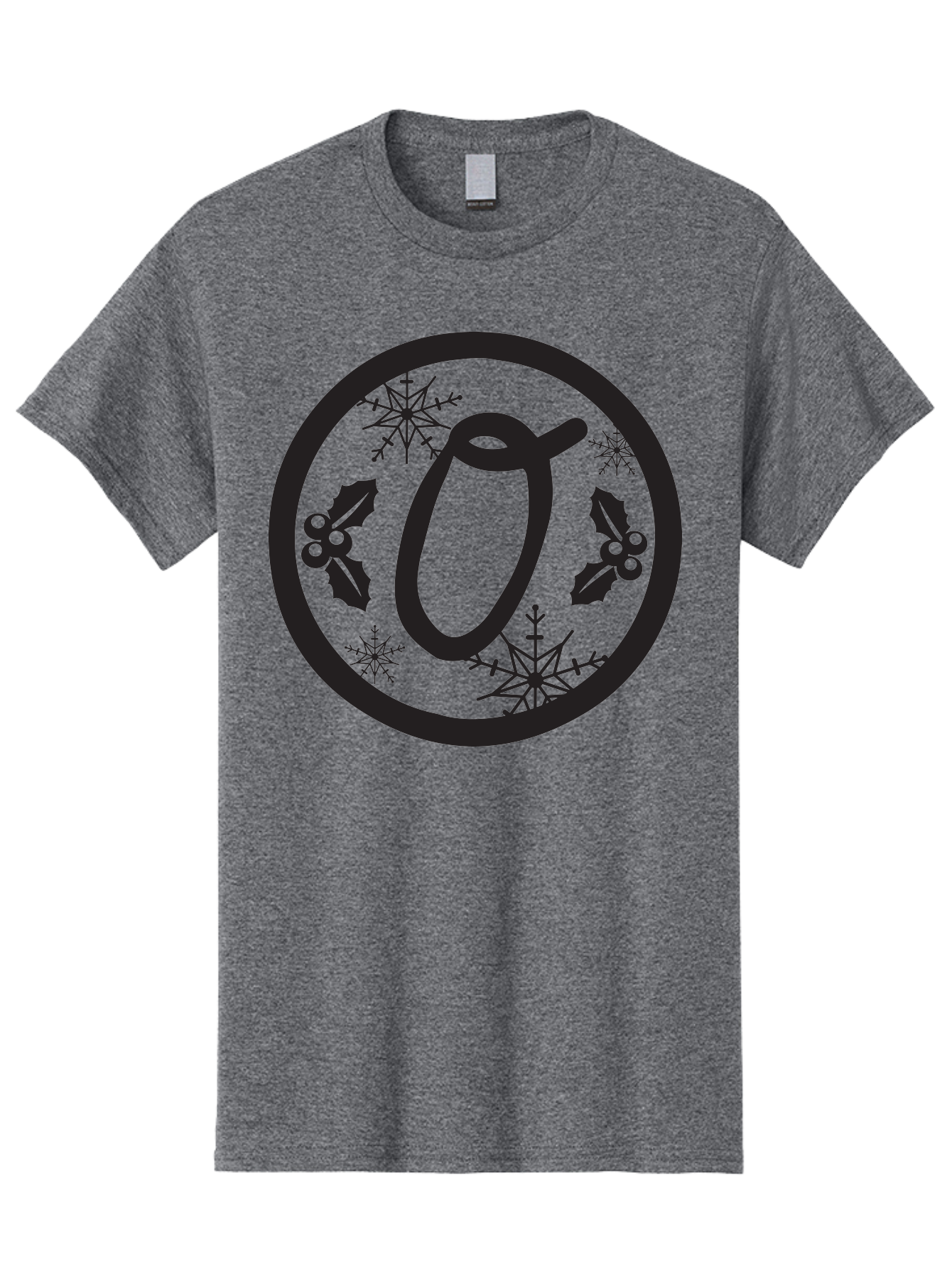 U-Ornament Men'S Graphic Tee, 100% Cotton, Comfortable Casual Summer Wear, Machine Washable, Christmas Ornaments, Festive Decorations, Holiday Symbols, Snowflakes, Holly Leaves, Winter Wonderland, Seasonal Decor Aad277