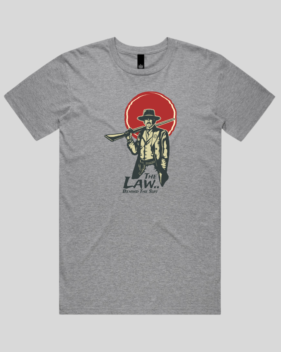 The Law Behind The Suit Men's T-Shirt