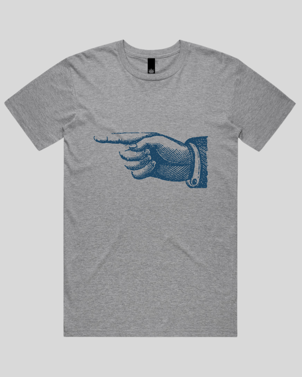Pointing Finger 2 Men's T-Shirt