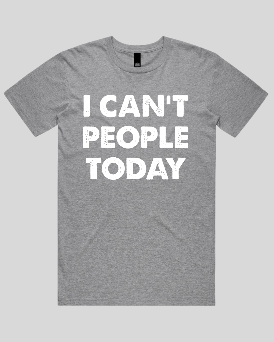 i can't people today Men's T-Shirt