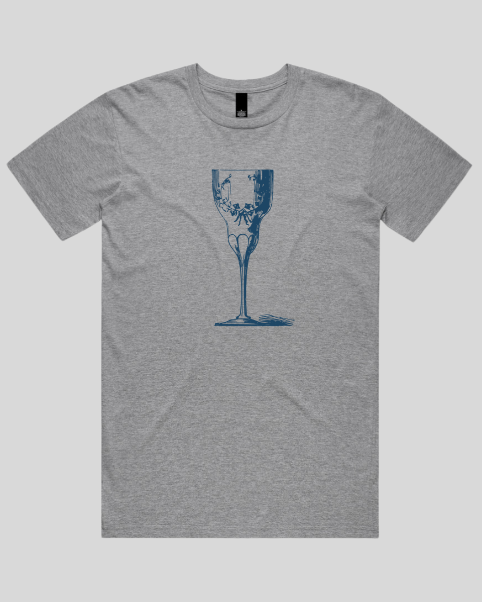 Laced Vine Crystal Glass Men's T-Shirt