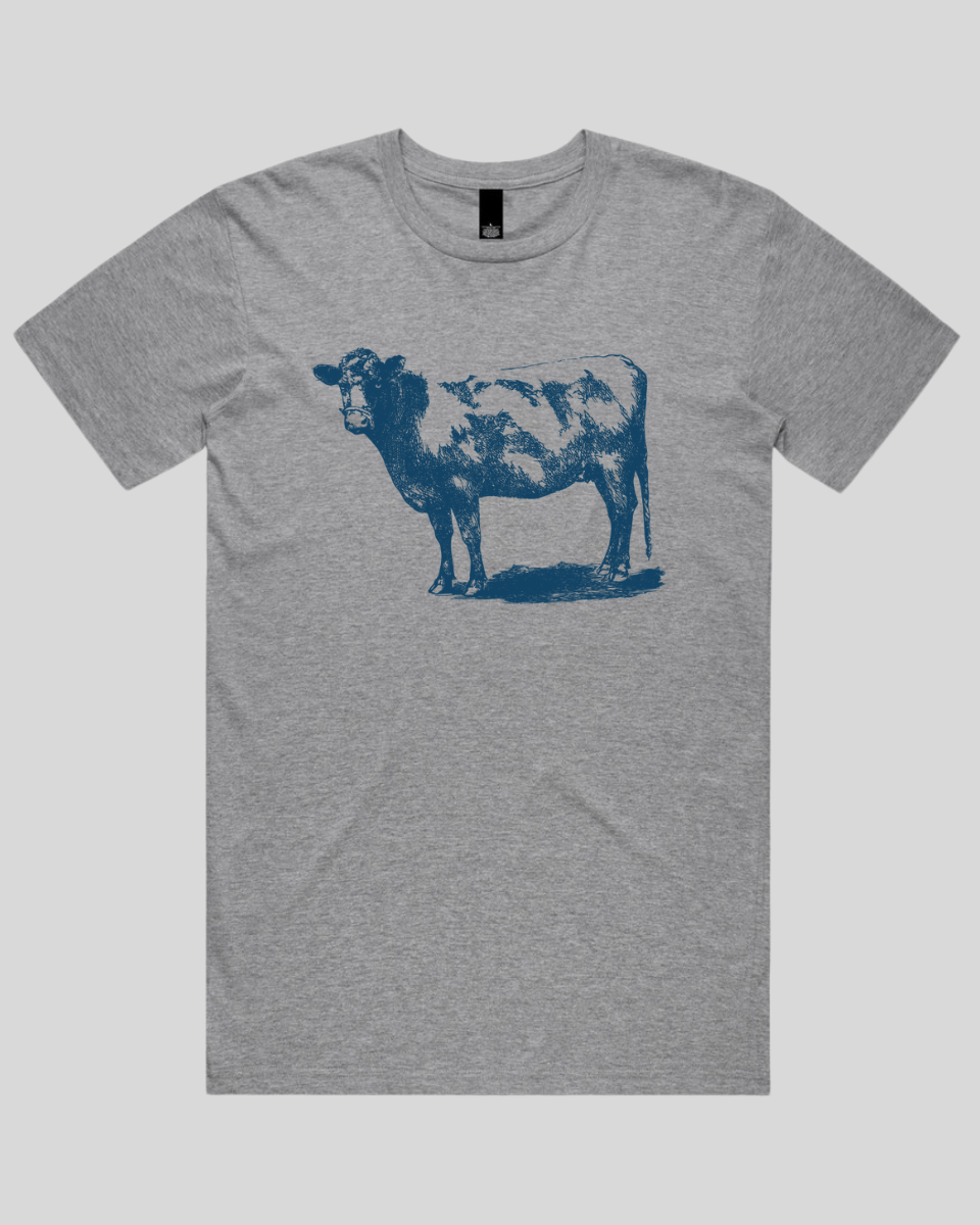 Vintage Farm Cow Men's T-Shirt