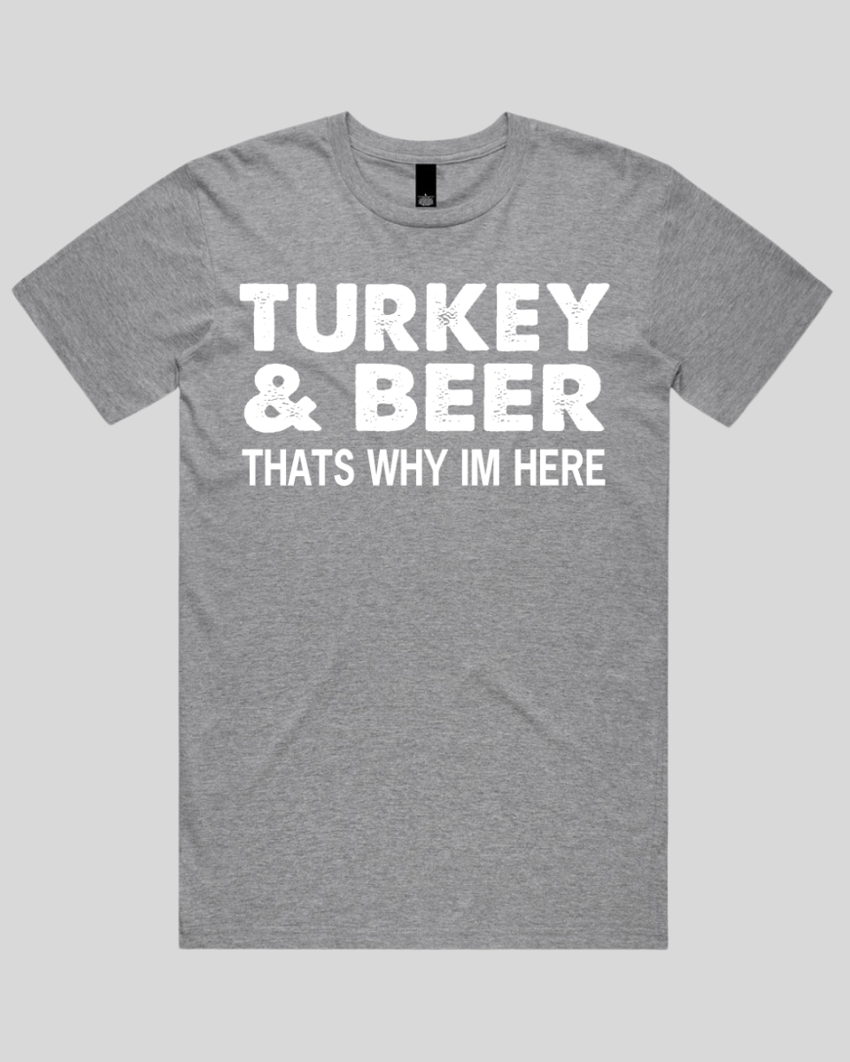 Turkey & Beer Men's T-Shirt