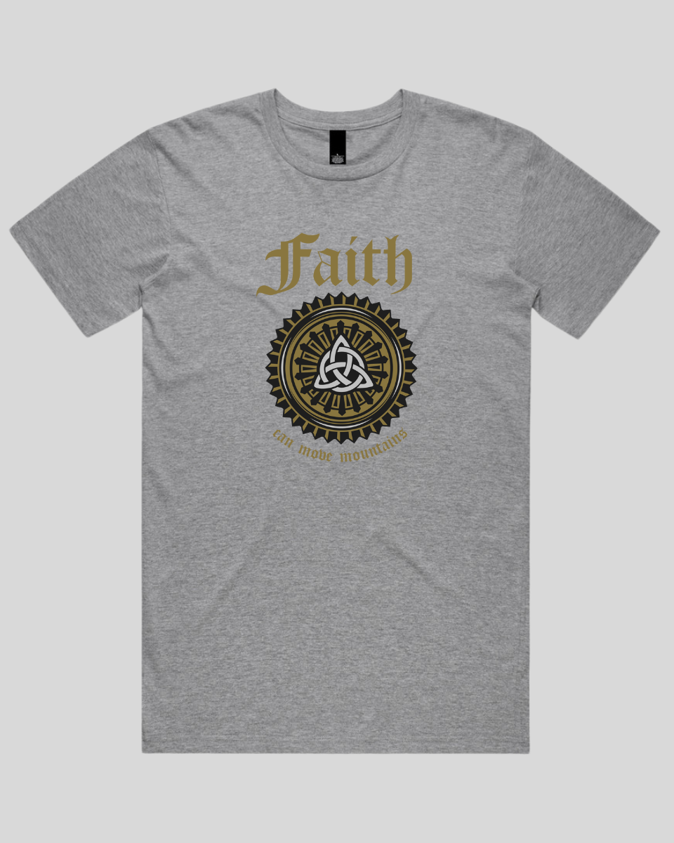 Faith Can Move Mountains Men's T-Shirt