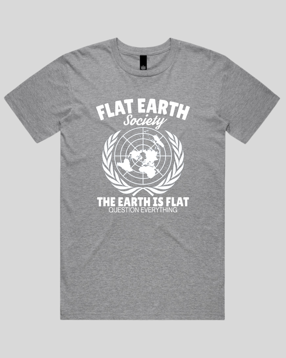 Flat Earth Society Men's T-Shirt