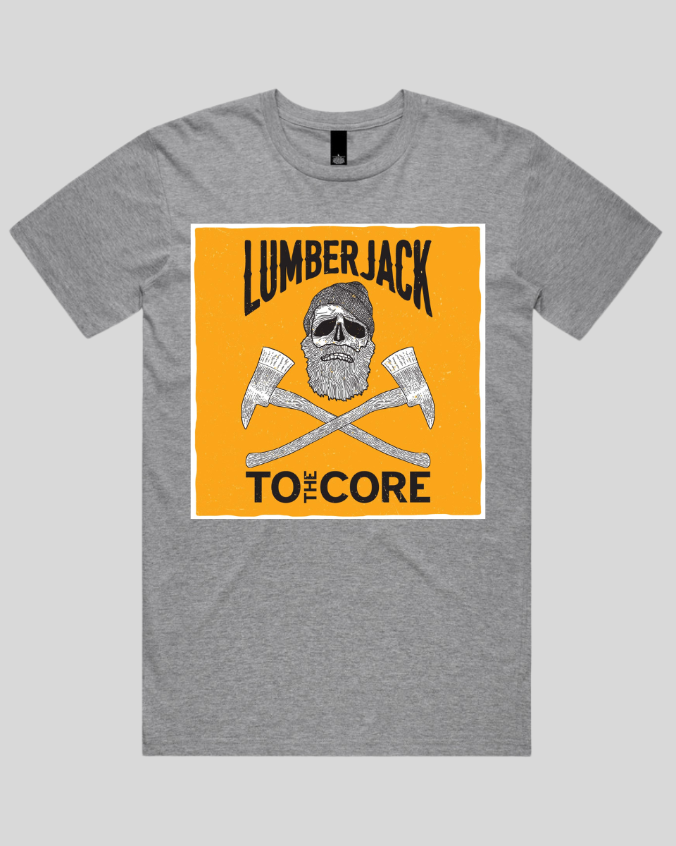 Lumberjack skull 3 Men's T-shirt