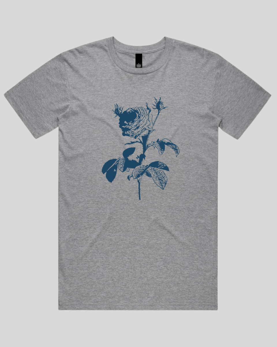 Dark Bloom Rose Men's T-Shirt
