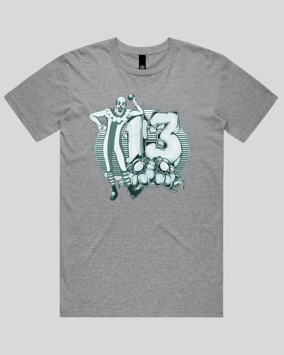 Lucky 13 Clown Men's T-Shirt