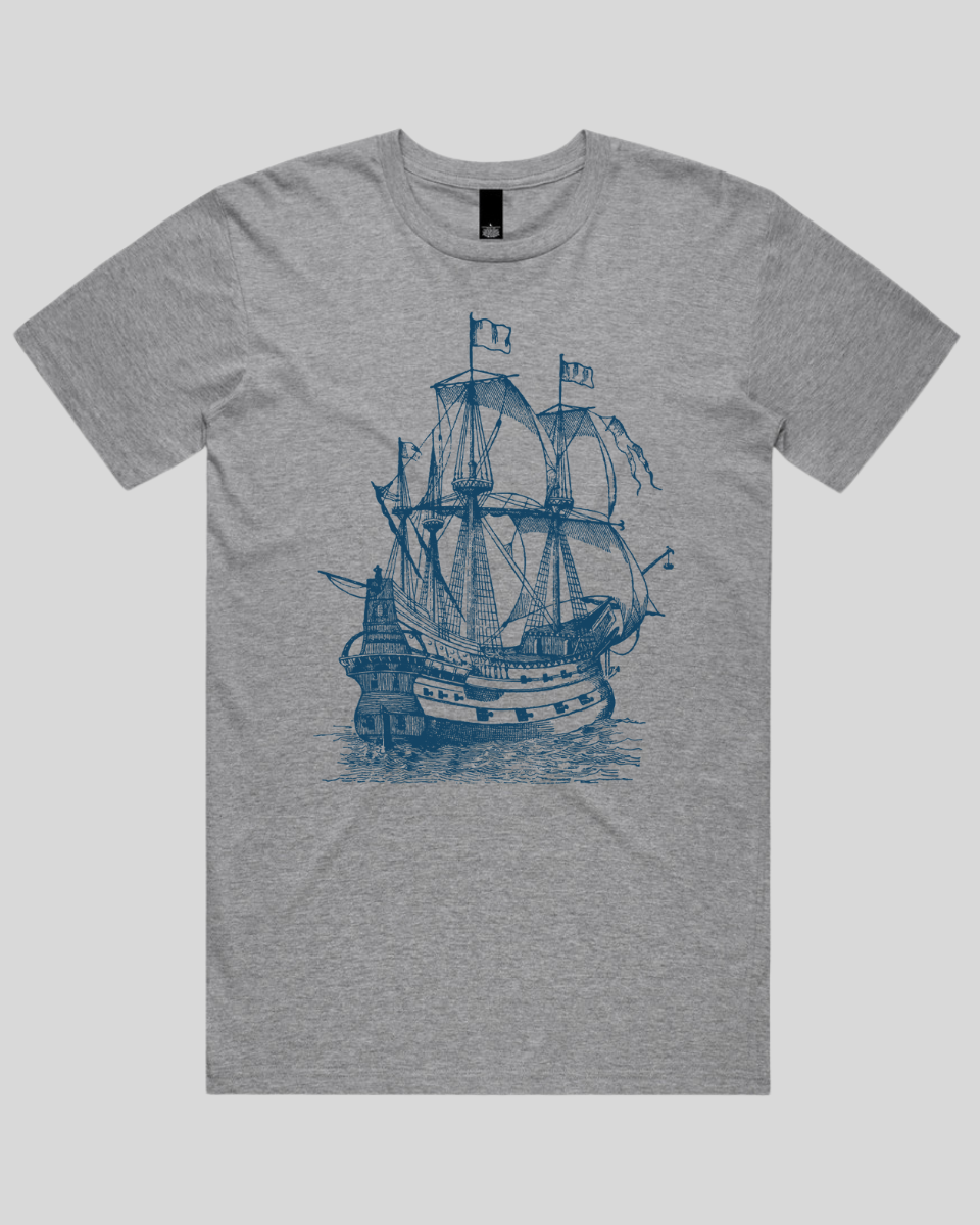 Warlord’s Ship Wake Men's T-Shirt
