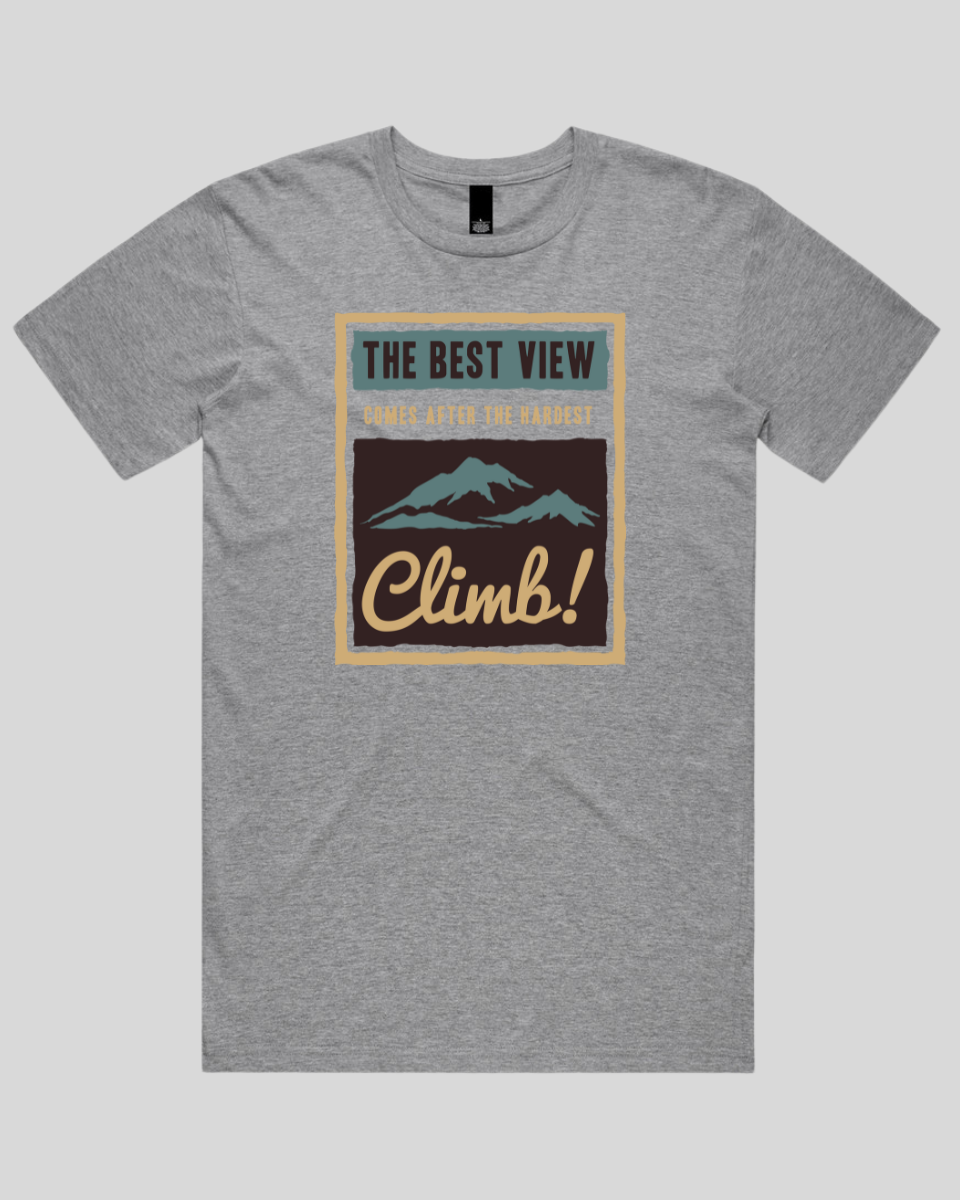 The Hardest Climb Men's T-Shirt