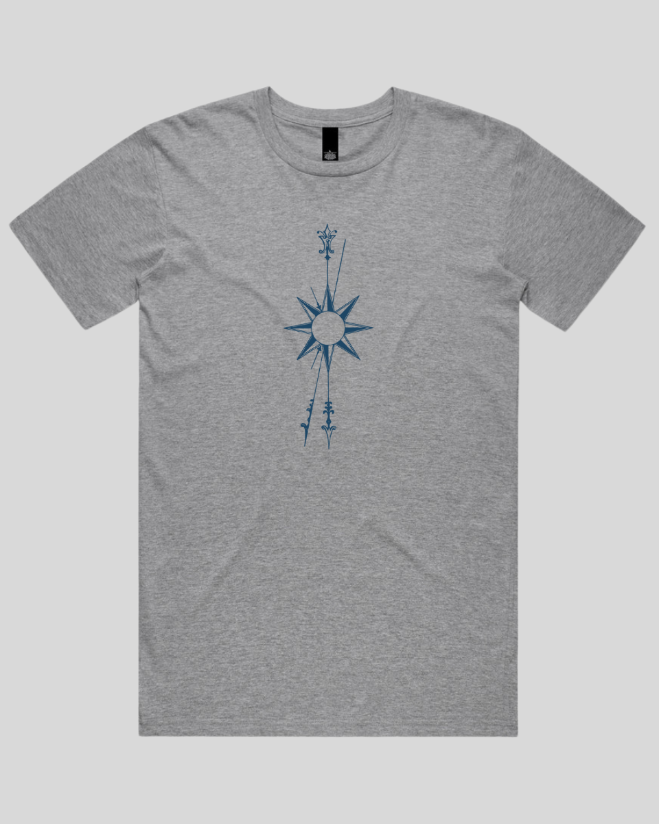 Vertical Compass Rose Men's T-Shirt