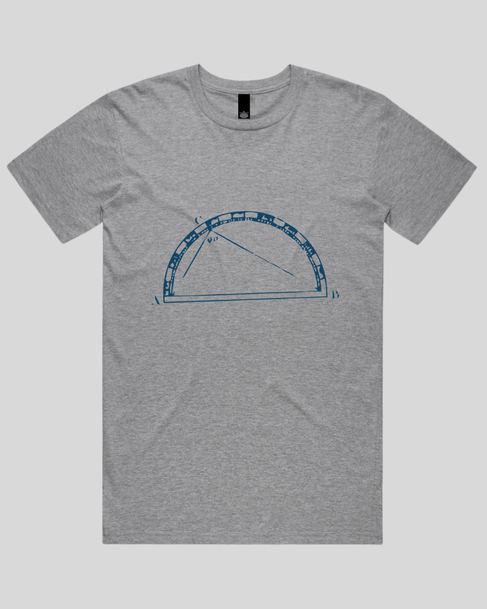 Geometric Logic Print Men's T-Shirt