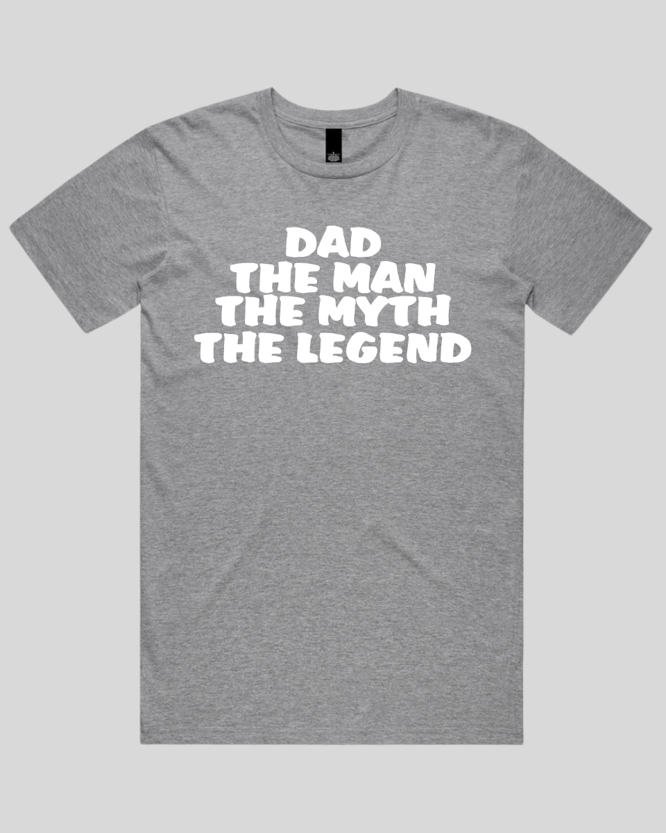 dad the man the myth Men's T-Shirt