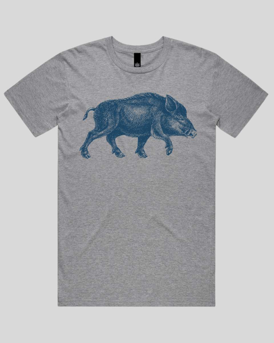 Vintage Hog Sketch Men's T-Shirt