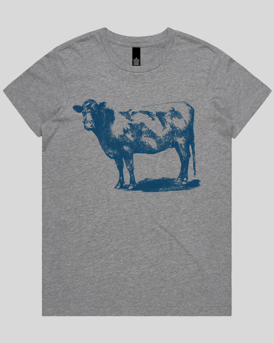 Vintage Farm Cow Women's T-Shirt