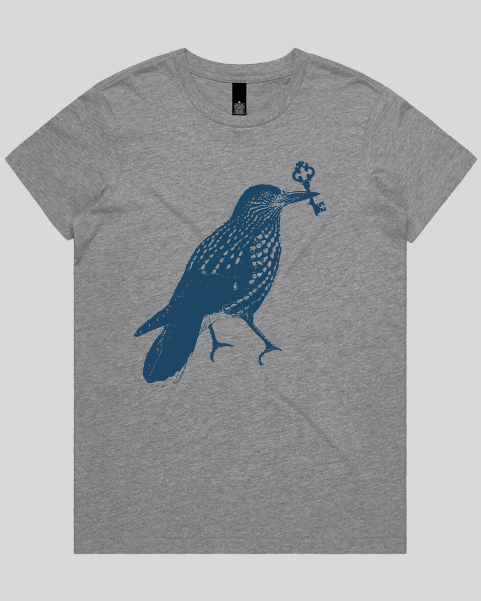 Bird-with-key 2 Women's T-Shirt
