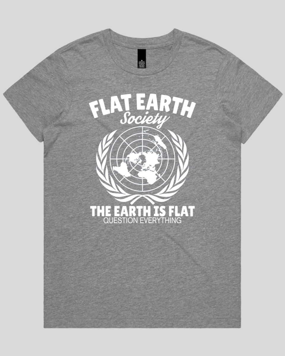 Flat Earth Society Women's T-Shirt