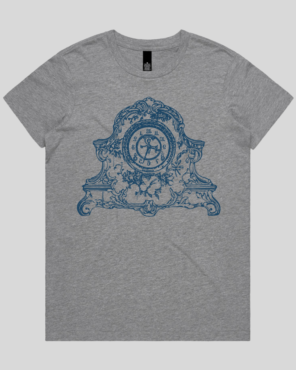 Antique Floral Clock Women's T-Shirt