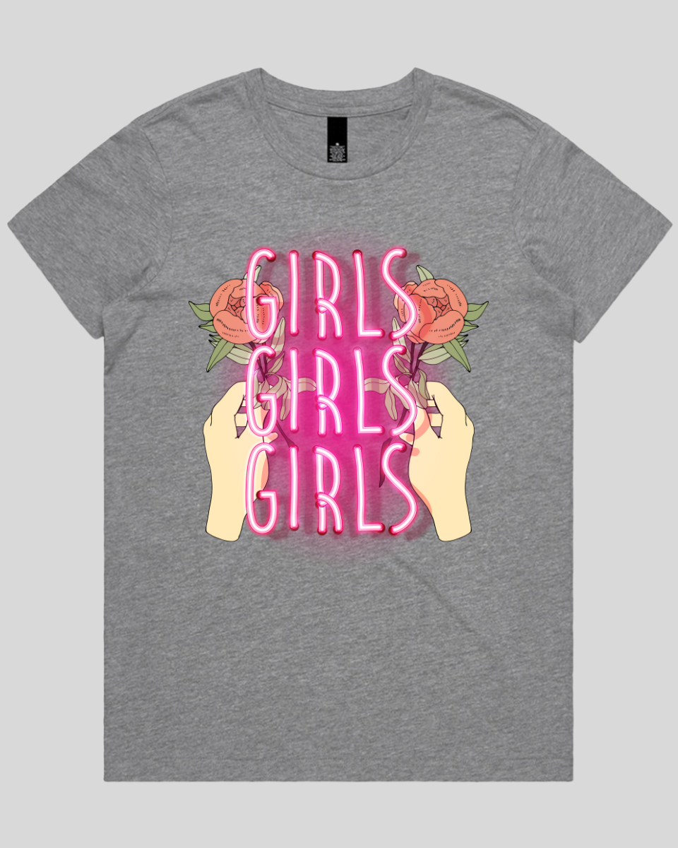 Girls Girls Girls Women's T-Shirt