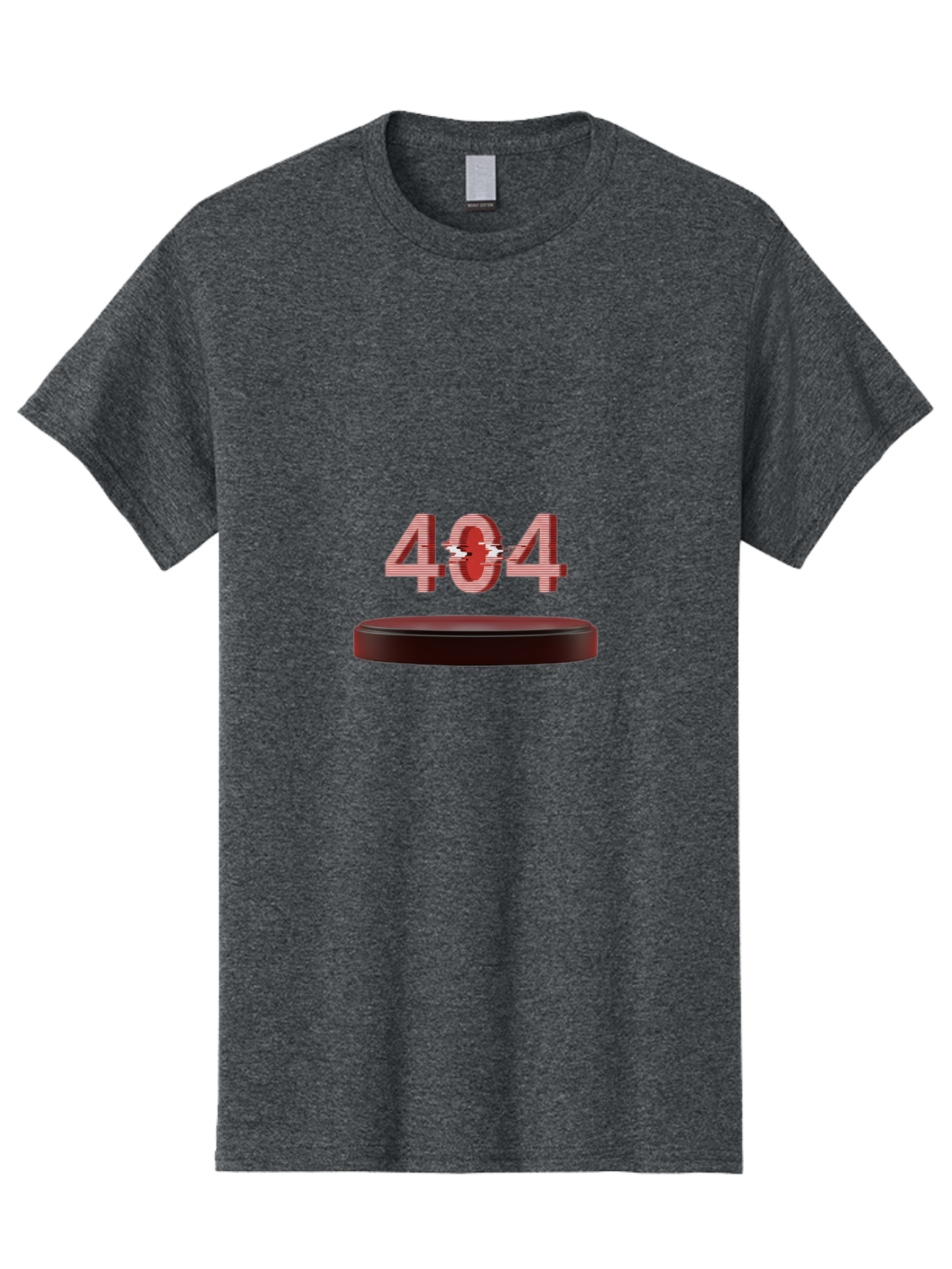 404-6 Men'S Graphic Tee, 100% Cotton, Comfortable Casual Summer Wear, Machine Washable, 404 Error Message, Glitch Effect, Red Numbers, Broken Link, Error Page, Digital Disruption, Cyber Glitch, Futuristic Design Baa063