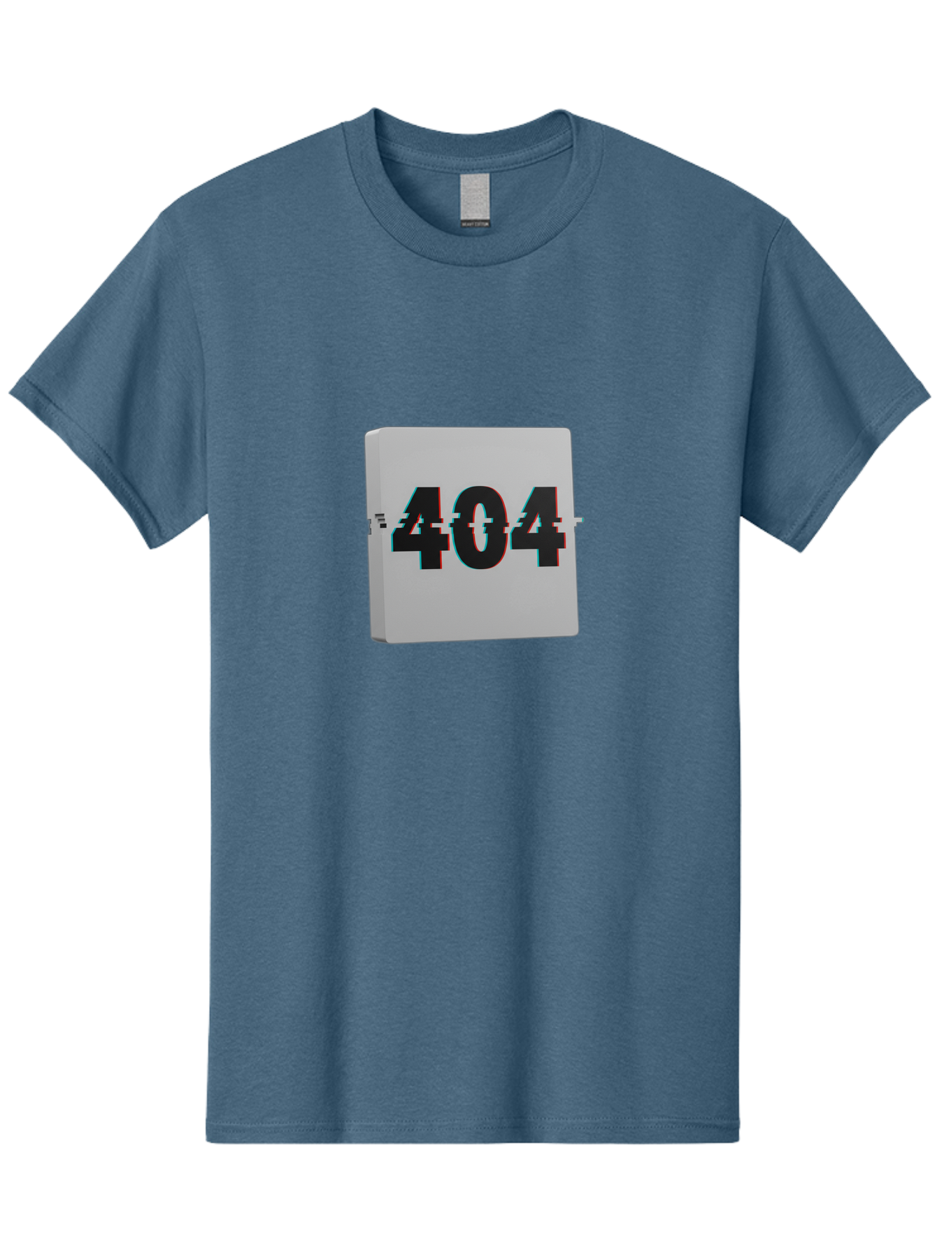 404-7 Men'S Graphic Tee, 100% Cotton, Comfortable Casual Summer Wear, Machine Washable, 404 Error, Page Not Found, Digital Glitch, Distorted Text, Error Message, Broken Link, Website Issue, Technical Problem, Online Error Baa064