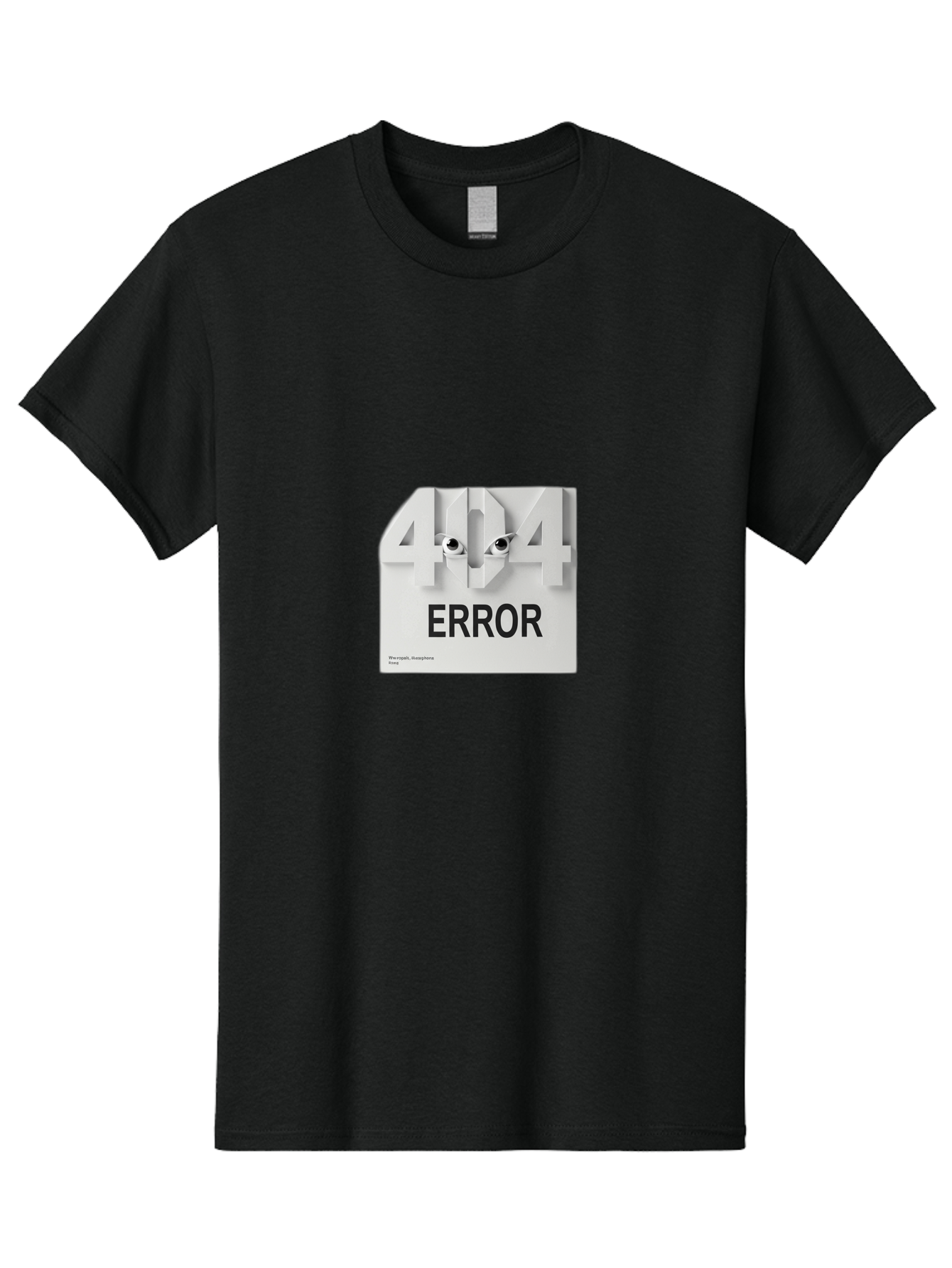 404-Error-8 Men'S Graphic Tee, 100% Cotton, Comfortable Casual Summer Wear, Machine Washable, 404 Error, Page Not Found, Broken Link, Website Error Message, Page Not Available, Error Code 404, Website Maintenance Baa082