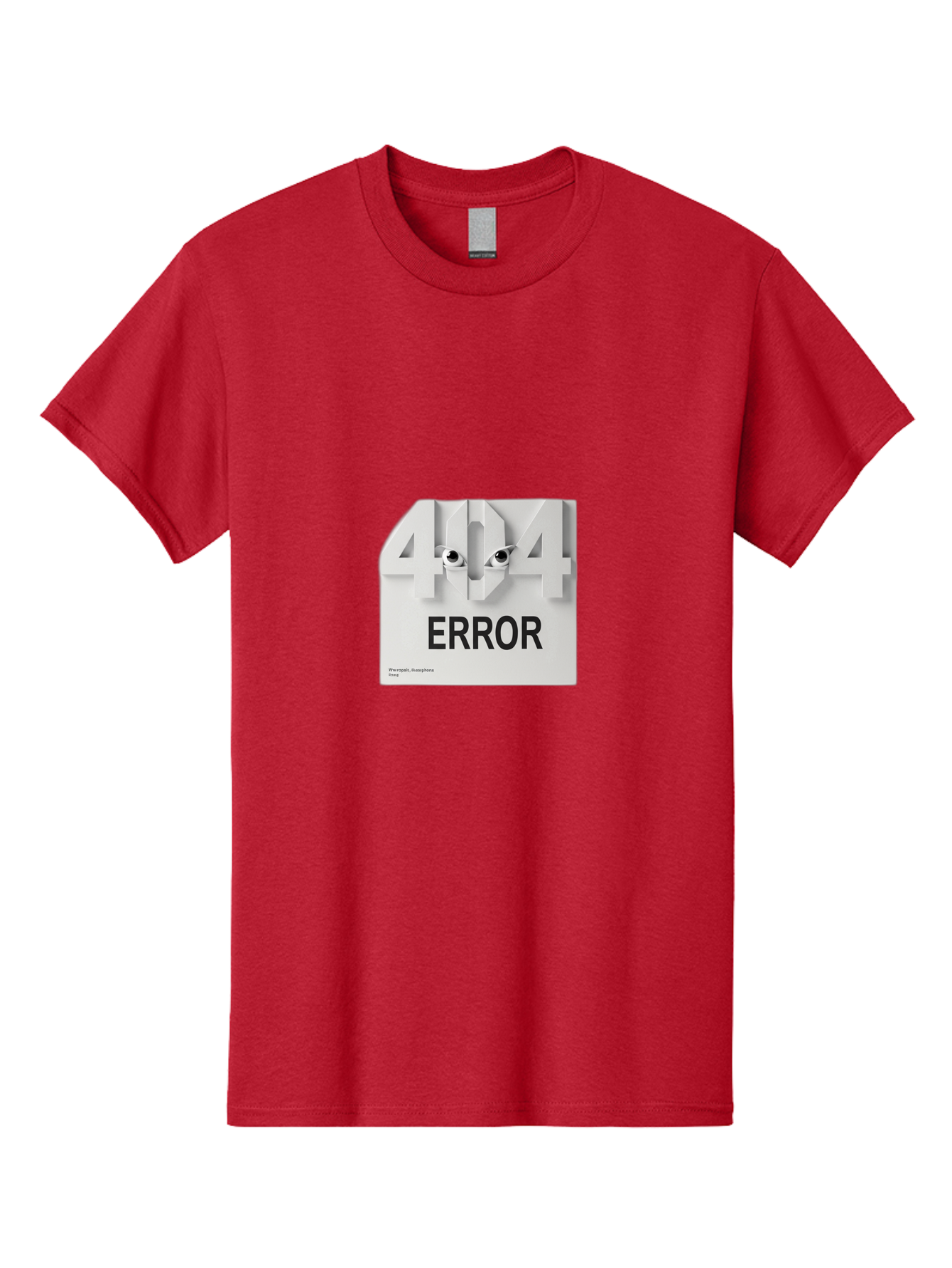 404-Error-8 Men'S Graphic Tee, 100% Cotton, Comfortable Casual Summer Wear, Machine Washable, 404 Error, Page Not Found, Broken Link, Website Error Message, Page Not Available, Error Code 404, Website Maintenance Baa082