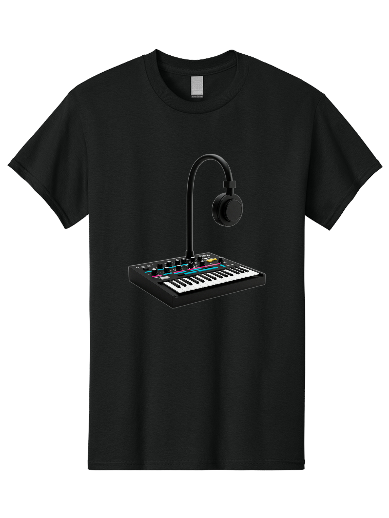 Arturia-Minilab-Mkii Men'S Graphic Tee, 100% Cotton, Comfortable Casual Summer Wear, Machine Washable, Korg Minilogue Synthesizer, Electronic Music Production, Sound Design, Music Creation, Audio Equipment, Midi Controller, Music Gear, Baa140