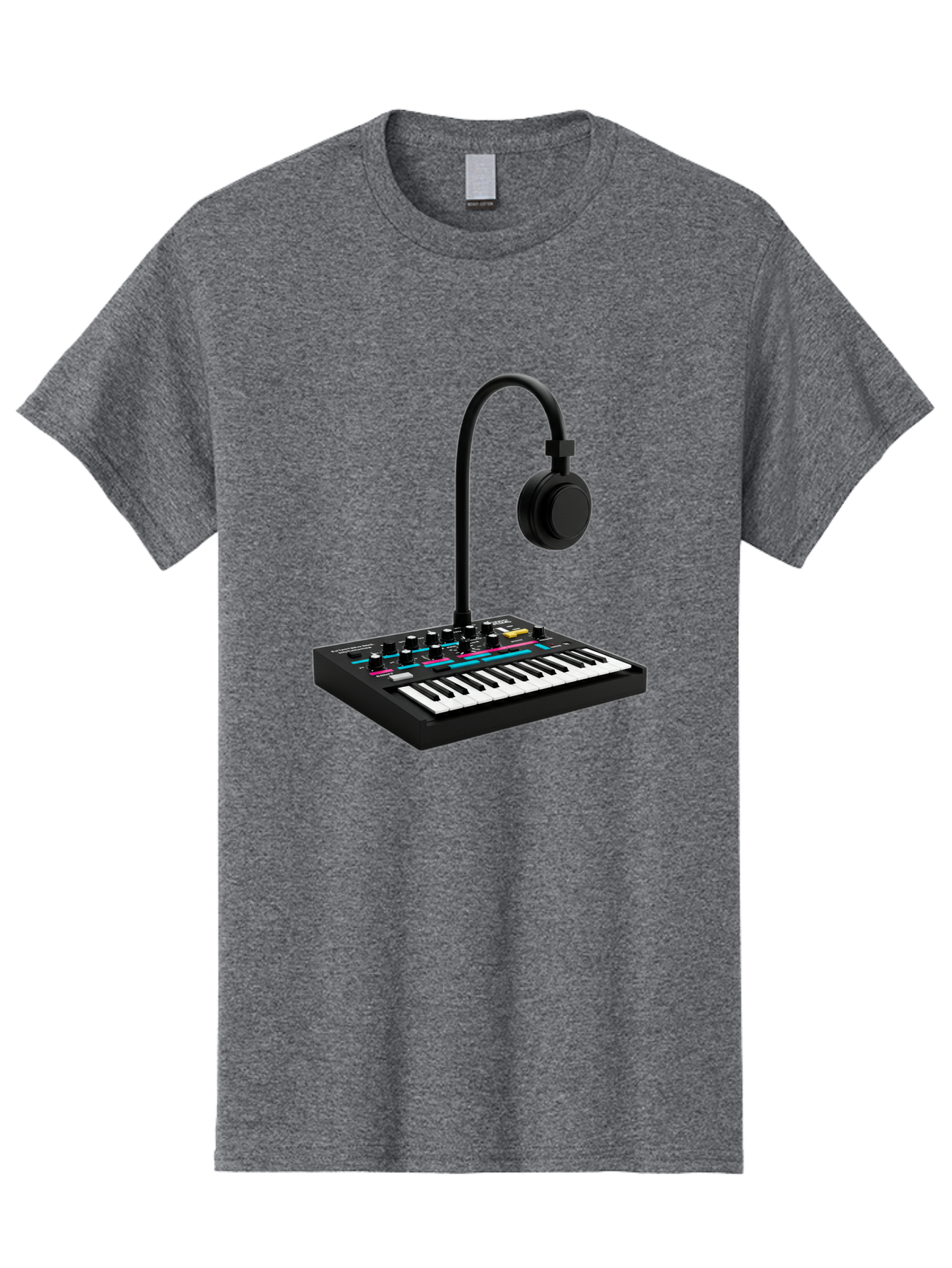 Arturia-Minilab-Mkii Men'S Graphic Tee, 100% Cotton, Comfortable Casual Summer Wear, Machine Washable, Korg Minilogue Synthesizer, Electronic Music Production, Sound Design, Music Creation, Audio Equipment, Midi Controller, Music Gear, Baa140