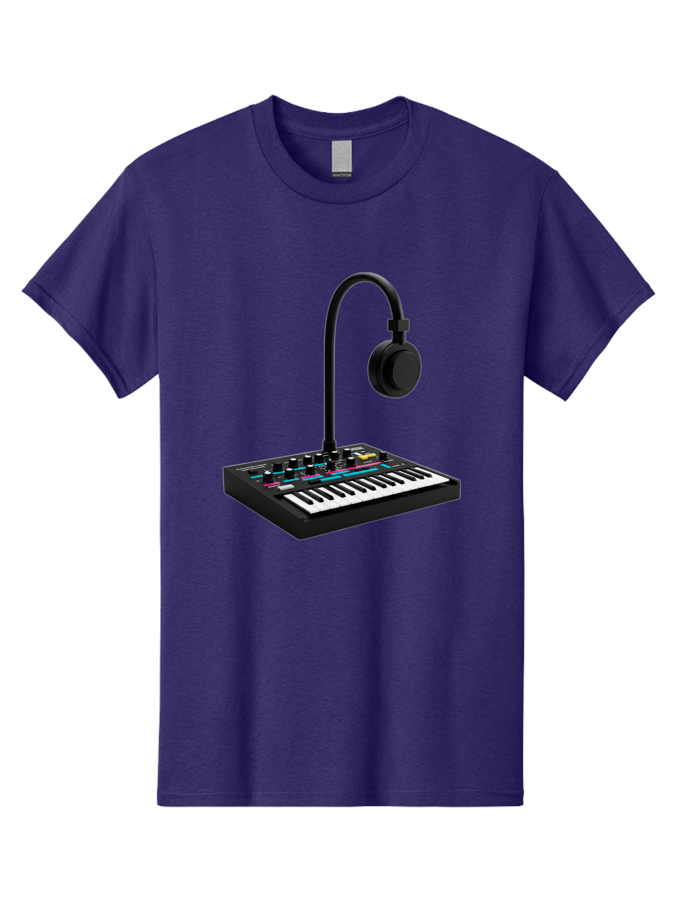 Arturia-Minilab-Mkii Men'S Graphic Tee, 100% Cotton, Comfortable Casual Summer Wear, Machine Washable, Korg Minilogue Synthesizer, Electronic Music Production, Sound Design, Music Creation, Audio Equipment, Midi Controller, Music Gear, Baa140