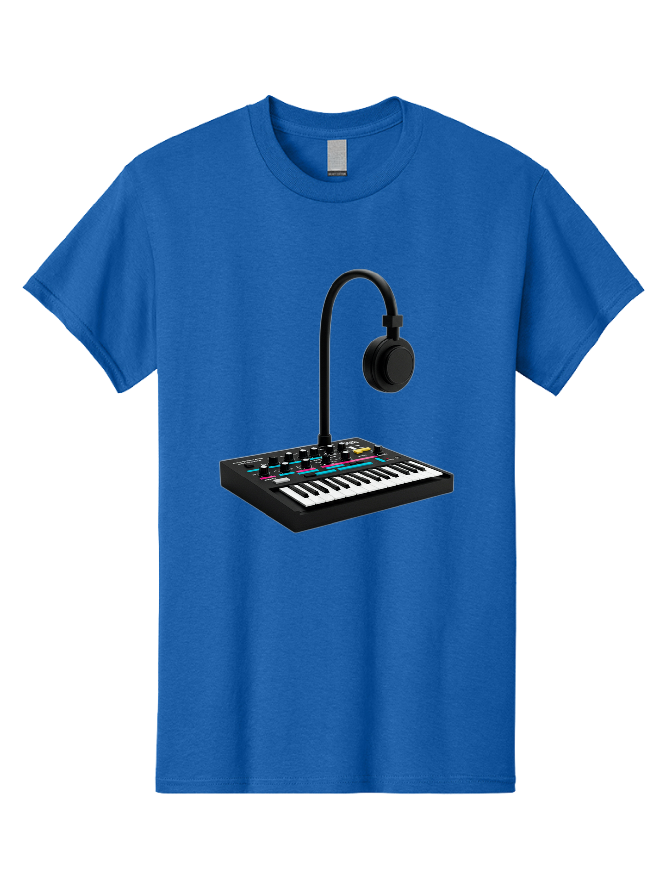 Arturia-Minilab-Mkii Men'S Graphic Tee, 100% Cotton, Comfortable Casual Summer Wear, Machine Washable, Korg Minilogue Synthesizer, Electronic Music Production, Sound Design, Music Creation, Audio Equipment, Midi Controller, Music Gear, Baa140