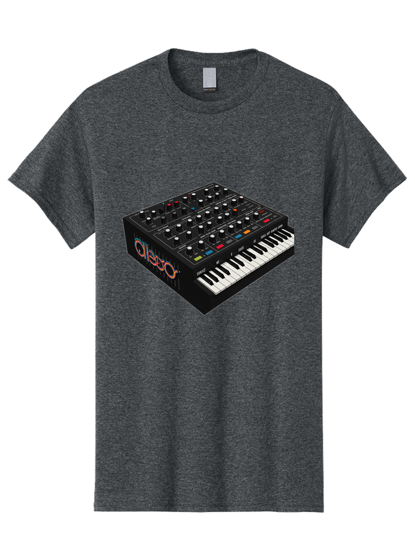 Arturia-Minilab Men'S Graphic Tee, 100% Cotton, Comfortable Casual Summer Wear, Machine Washable, Electronic Keyboard, Synthesizer, Music Production, Sound Design, Midi Controller, Music Technology, Audio Equipment, Musical Instrument, Baa141