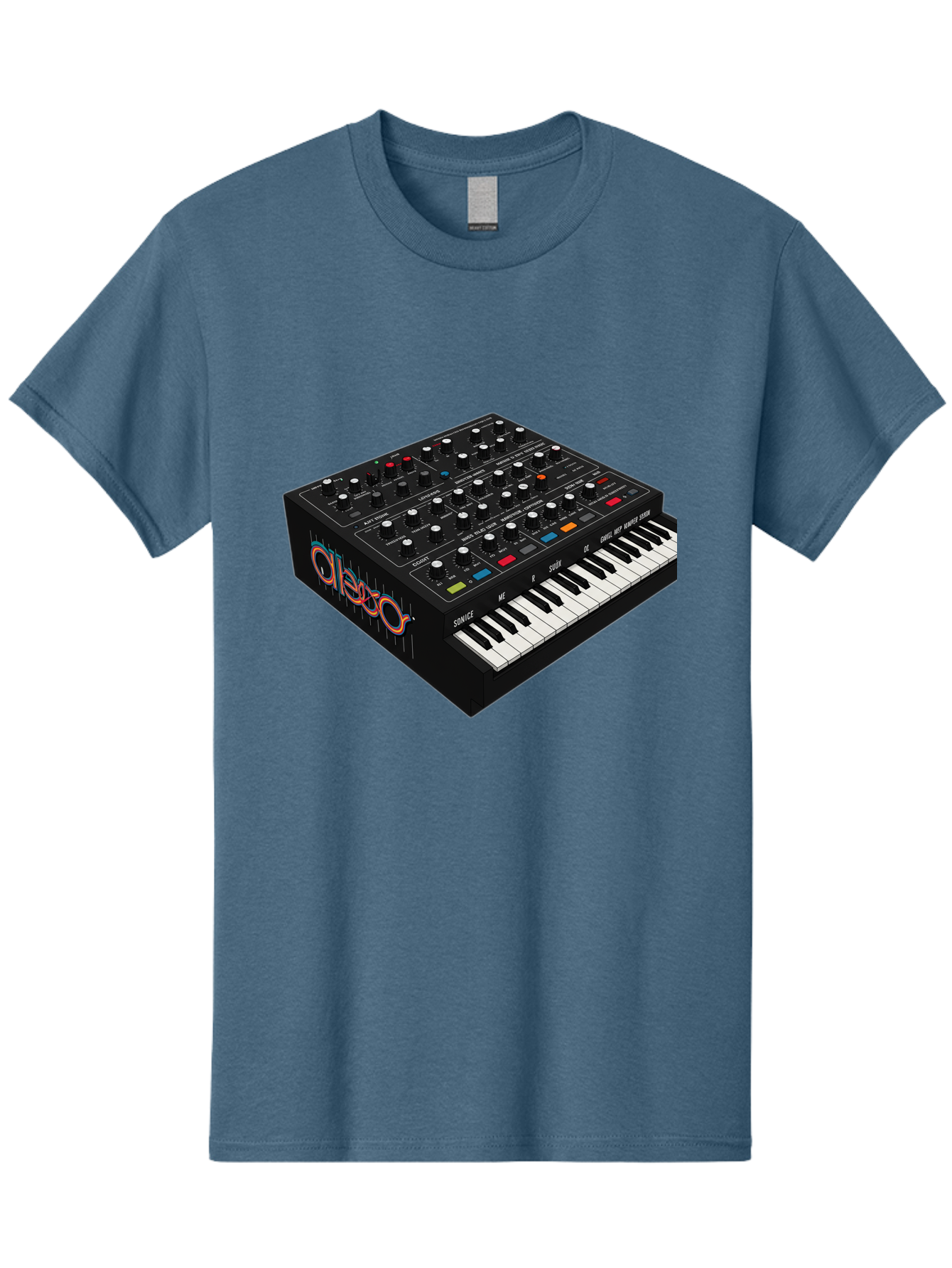Arturia-Minilab Men'S Graphic Tee, 100% Cotton, Comfortable Casual Summer Wear, Machine Washable, Electronic Keyboard, Synthesizer, Music Production, Sound Design, Midi Controller, Music Technology, Audio Equipment, Musical Instrument, Baa141