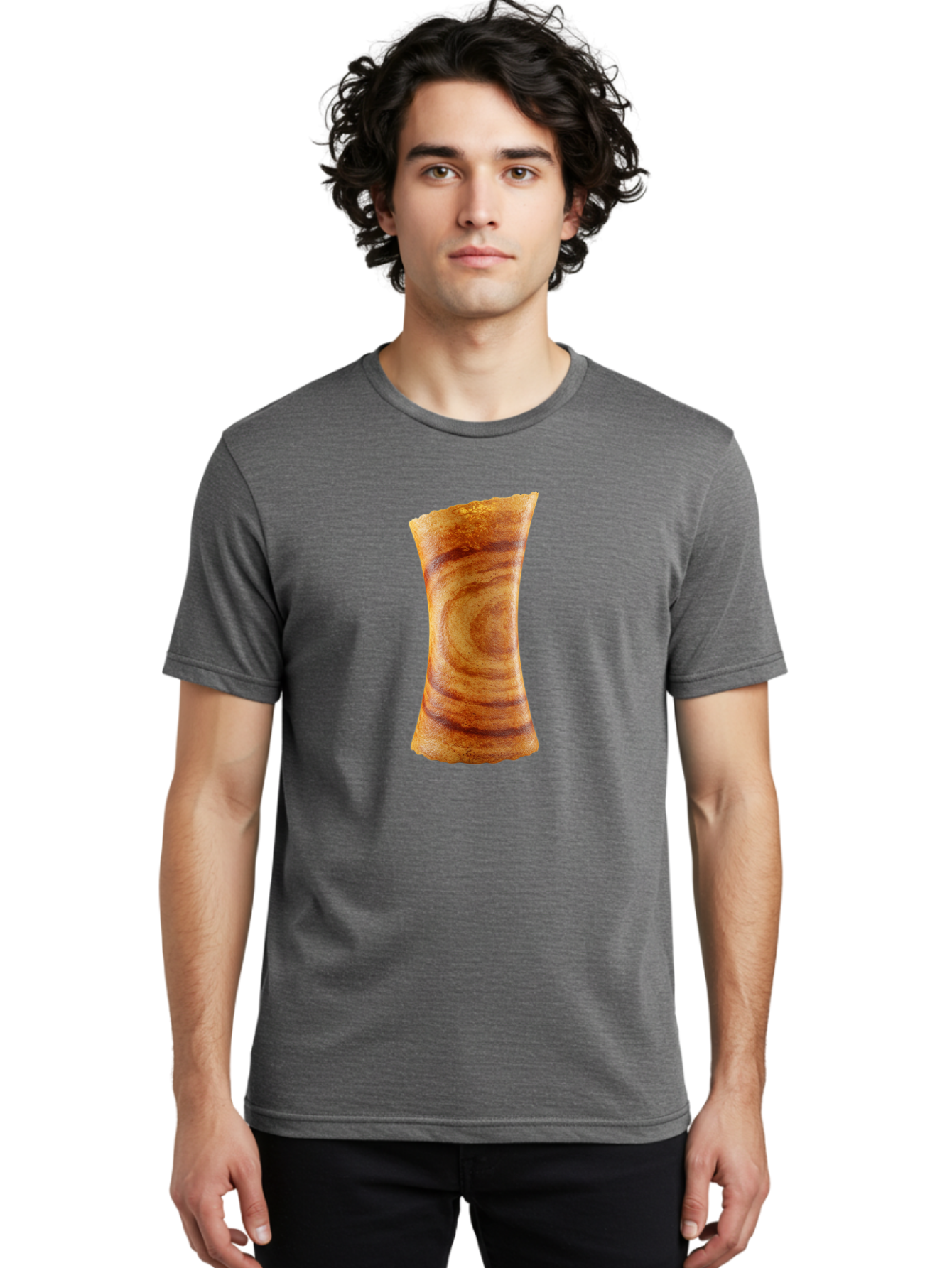 Bacon-Strip Men'S Graphic Tee, 100% Cotton, Comfortable Casual Summer Wear, Machine Washable, Crispy Bacon, Fried Meat, Savory Snack, Breakfast Food, Browned Edges, Appetizing Strip, Delicious Bacon Strip Baa144