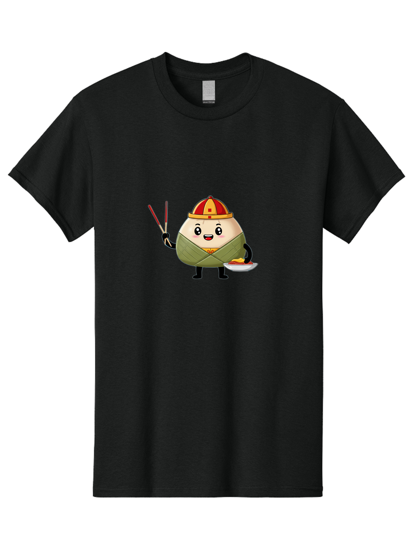 Banh-Chung Men'S Graphic Tee, 100% Cotton, Comfortable Casual Summer Wear, Machine Washable, Vietnamese Traditional Food, Bánh Ch?ng, Rice Cake, Festive Dish, Cultural Heritage, Tet Celebration, Asian Cuisine, Traditional Recipe Baa151